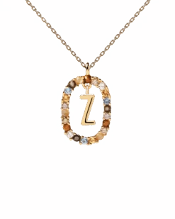 Letter Z Necklace -Fashion Accessories CO01 285 U 0 scaled