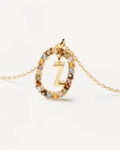 Letter Z Necklace -Fashion Accessories CO01 285 U 4 scaled