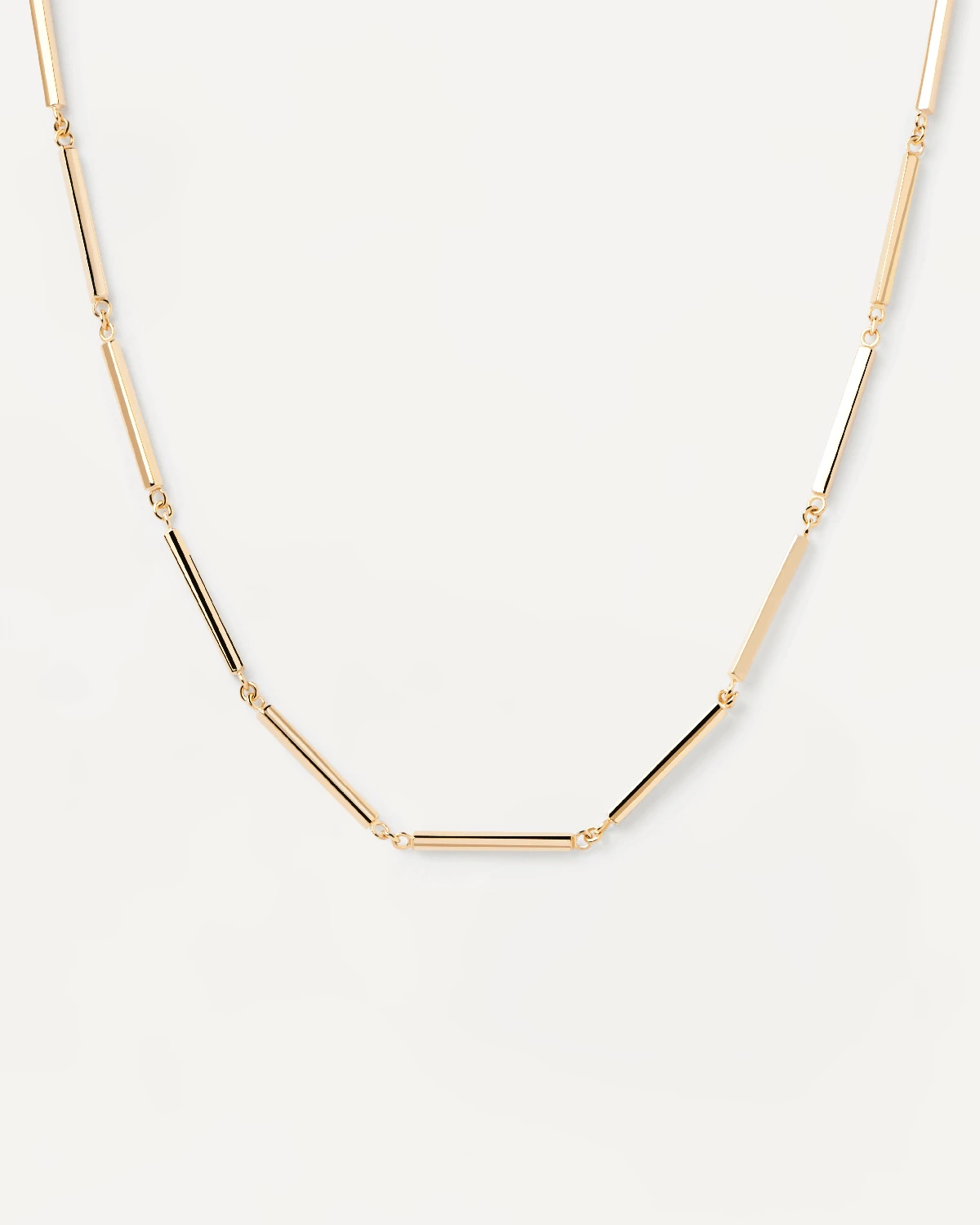 Bar Chain Necklace 8 Bar Chain Necklace - Image 8