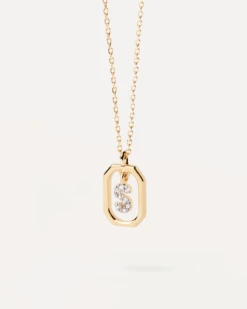 Mini Letter Necklace -Fashion Accessories CO01 530 U