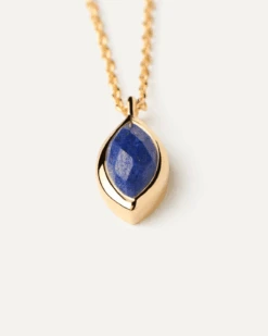 Lapis Lazuli Nomad Necklace -Fashion Accessories CO01 680 U alt2