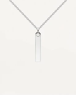 Flame Silver Necklace