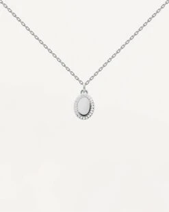 Mademoiselle Silver Necklace
