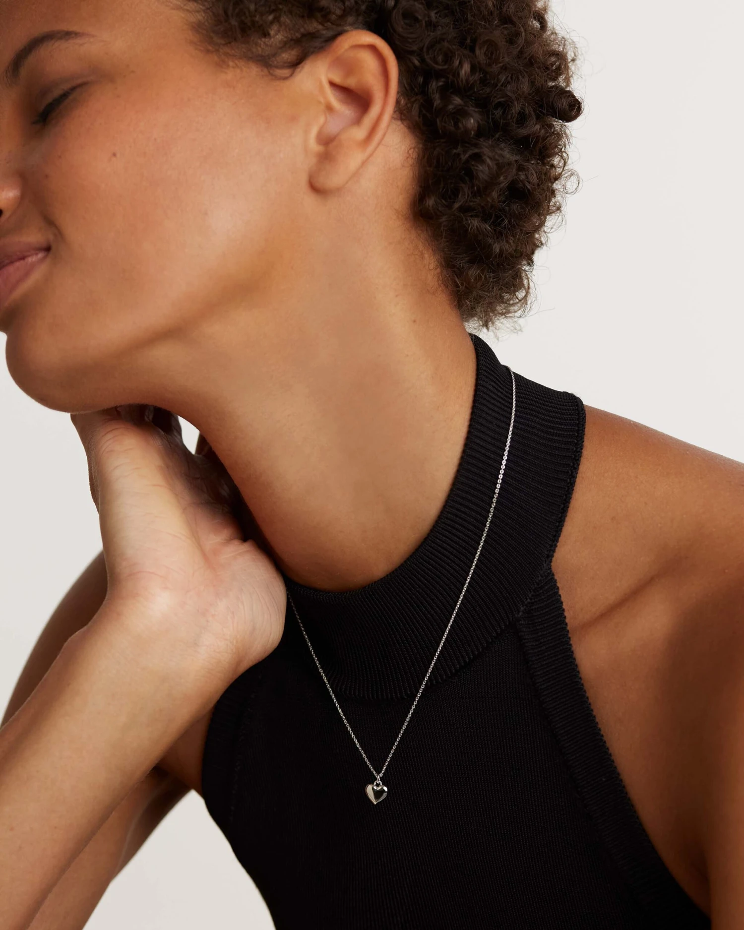 L'Absolu Silver Necklace 2 L'Absolu Silver Necklace - Image 2