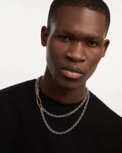 Double Beat Chain Necklace -Fashion Accessories CO02 626 U beauty5 scaled