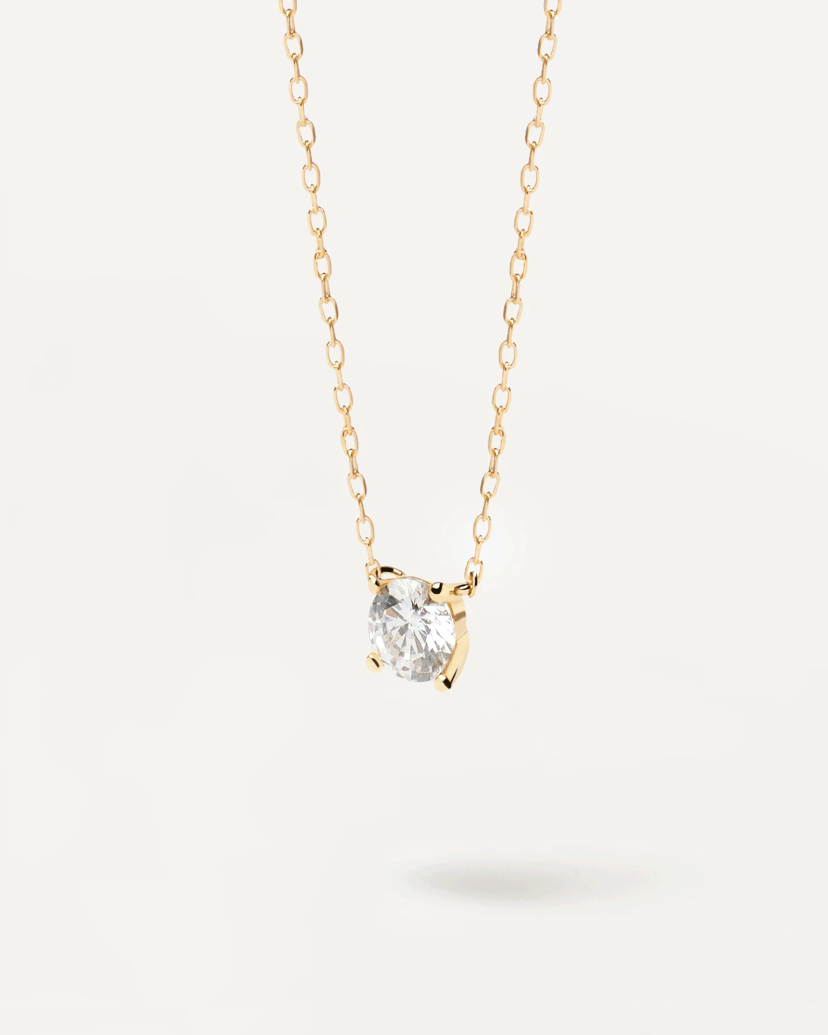 Diamonds And Gold Solitaire Supreme Necklace 9 Diamonds And Gold Solitaire Supreme Necklace - Image 9