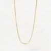 Gold Rope Chain Necklace
