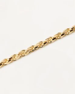 Gold Rope Chain Necklace 11 Gold Rope Chain Necklace -Fashion Accessories CO05 043 alt2 scaled