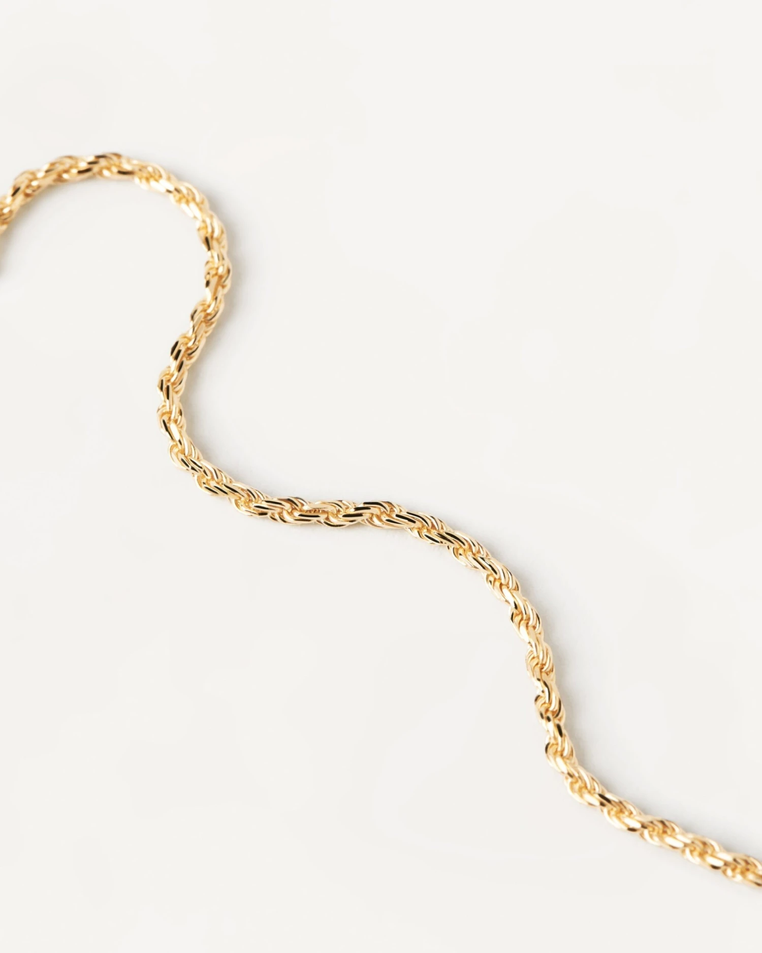 Gold Rope Chain Necklace 6 Gold Rope Chain Necklace - Image 6