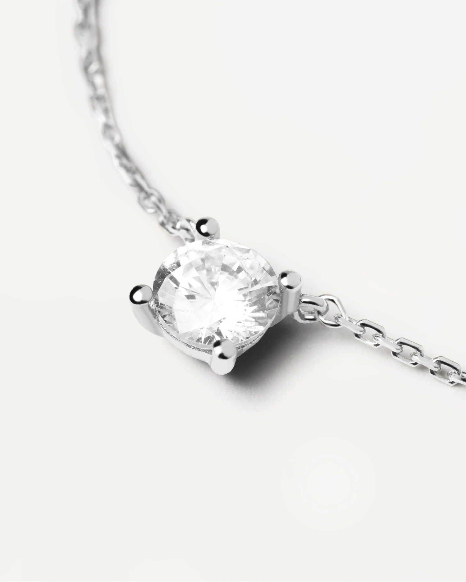 Diamonds And White Gold Solitaire Supreme Necklace 4 Diamonds And White Gold Solitaire Supreme Necklace - Image 4