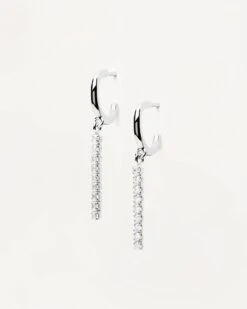Naomi Silver Earrings