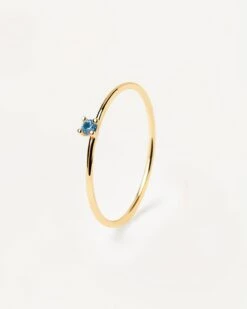 Celeste Solitary Ring -Fashion Accessories PACK CELESTE CHAMPAGNESOLITARYRINGS 1074 2