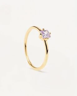 Lavender Lis Ring