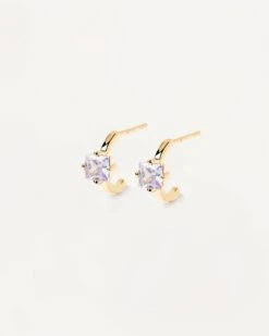 Lavender Lis Earrings -Fashion Accessories PACK LISECLAIREGOLDEARRINGS 2