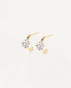 Lavender Lis Earrings