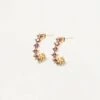 Violet Bird Earrings