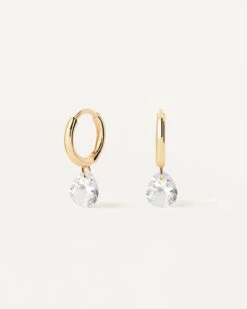 Aqua Single Hoop Earring 11 Aqua Single Hoop Earring -Fashion Accessories PG01 029 U alt9 scaled