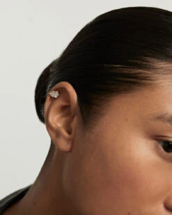 Vanilla Single Earring -Fashion Accessories PG01 059 U beauty2