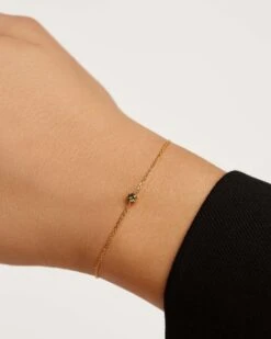 Olive Solitary Bracelet -Fashion Accessories PU01 085 U 1 scaled