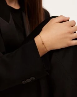 Lavender Solitary Bracelet -Fashion Accessories PU01 086 U 1 scaled