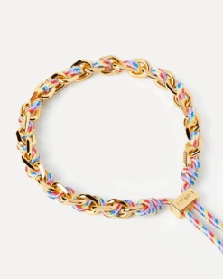 Prisma Rope And Chain Bracelet -Fashion Accessories PU01 683 U alt1 scaled