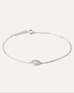 Mademoiselle Silver Bracelet -Fashion Accessories PU02 00000 U alt5