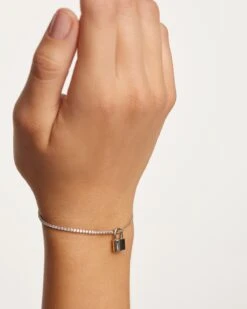 Bond Silver Bracelet -Fashion Accessories PU02 046 U beauty4 e7d72c3d 728d 4f96 a87f 1a5a0d275893