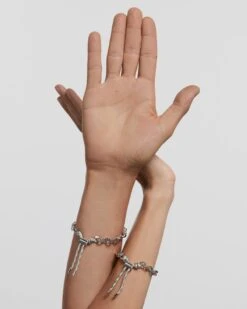 Sky Essential Rope And Chain Silver Bracelet -Fashion Accessories PU02 689 U beauty1 c3bc5a3b 2559 44ae b5eb cc063ce57630