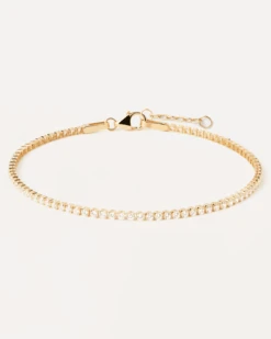 Diamonds And Gold Tennis Bracelet -Fashion Accessories PU05 571 U 0603c79d 0c44 4f88 8008 0796433b957c